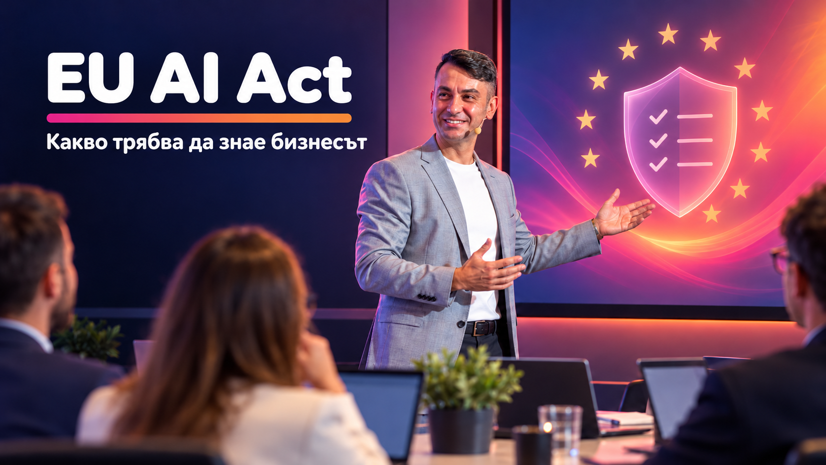 EU AI Act за бизнеса: какво трябва да знае всеки екип, който използва ChatGPT и други AI инструменти през 2026 г.